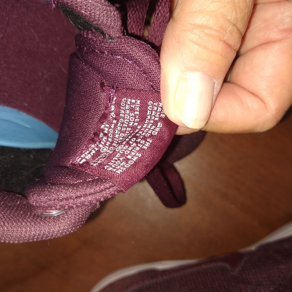 Nike SB Check Burgundy Sneakers - Picture 4 of 7